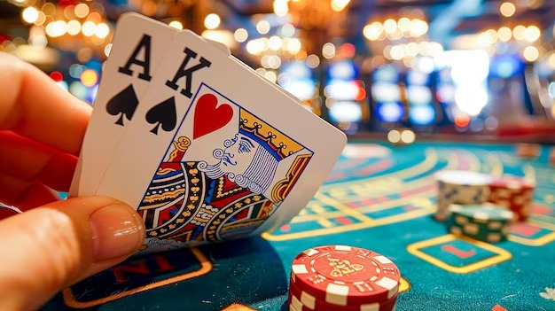 Roulette wheel close-up during a live spin